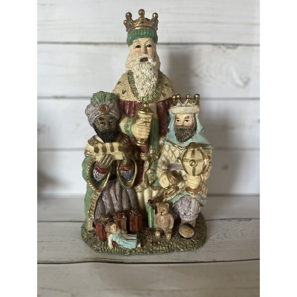 International Santa Claus Collection The Three Magi Of Spain Figurine 1995